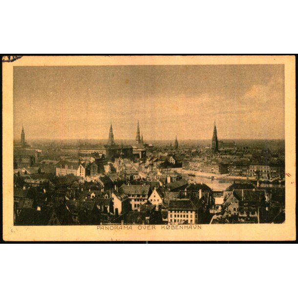 Panorama over K�benhavn - B.M. &amp; Co. 723 - Brugt