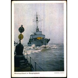 Minensuchboot im Morgengraun - u/n - Ubrugt