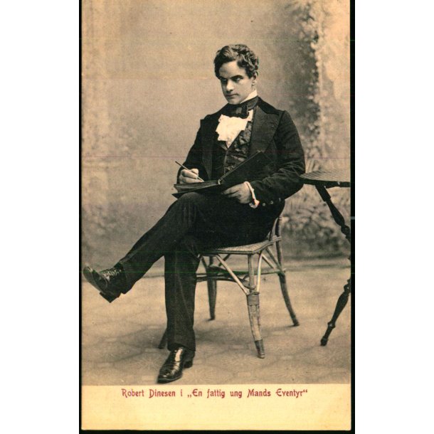 Robert Dinesen i En Fattig ung Mands Eventyr - Alex Vincent 1015 - Ubrugt
