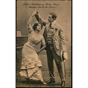 Holger Reenberg og Gerda Krum I Manden med de tre Koner - Alex Vincent 1712 - Ubrugt