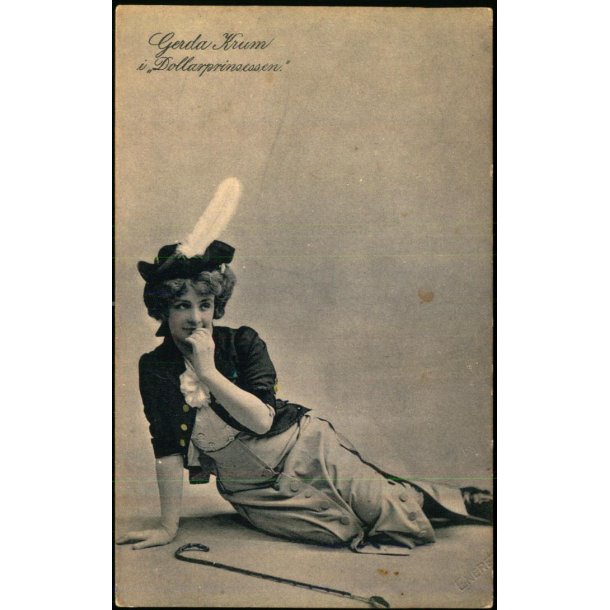 Gerda Krum i Dollarprinsessen - Alex Vincent 1806 - Ubrugt