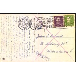 Sndagsbrev - Postkort  til Kbenhavn S - 16 - 10 - 43 - Fold !