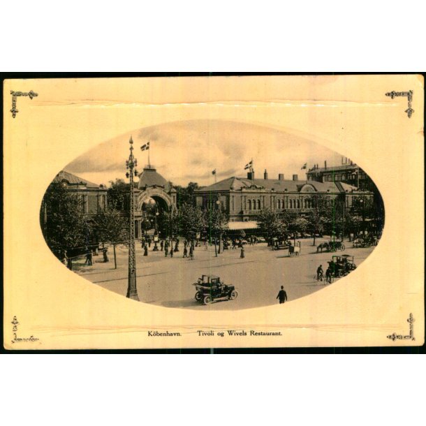 Kbenhavn - Tivoli og Wivels Restaurant - V. Mller 72 - Brugt