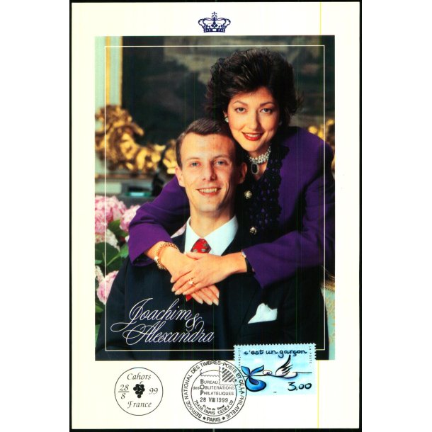  Prins Joachim og Prinsesse Alexandras Bryllup - u/n - 14x20 cm. - Brugt