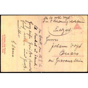 Feldpost - 16 - 1 -  16 - Til Gravenstein - 