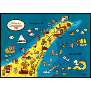 Nissen - Hilsen fra Danmarks Top - Grsblls D 92 - Ubrugt