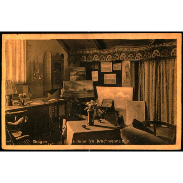 Skagen - Interi�r fra Drachmanns Hus - Knudstrup u/n - Brugt
