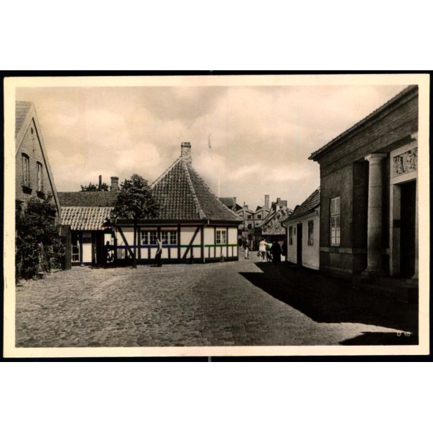 Odense - Hans Jensens Gade med H.C. Andersen - Museet - Alex Vincent  U 10 - Brugt