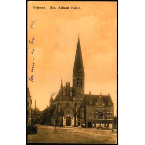 Odense - Sct. Albani Kirke - 156 - Brugt