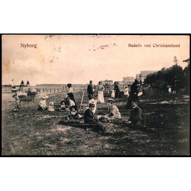 Nyborg -  Badeliv ved Christianslund - W&M 773 - Brugt