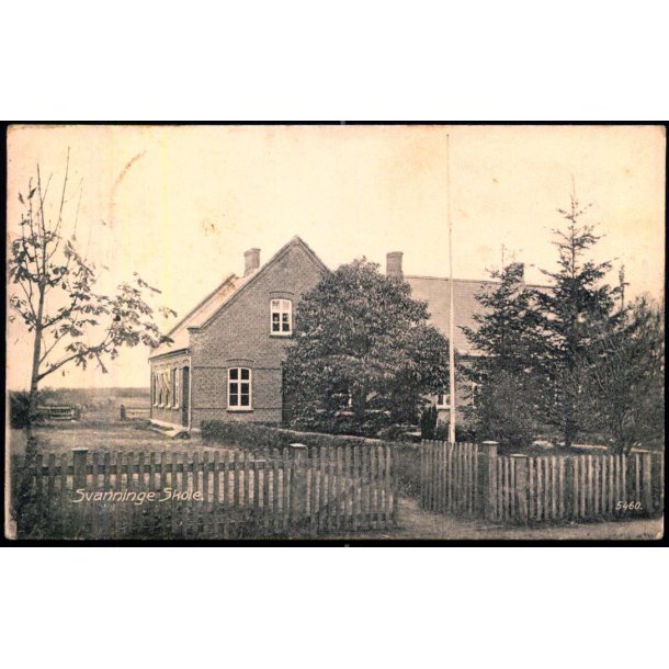 Svanninge Skole - Fotograf Carl Johansen 5460 - Brugt