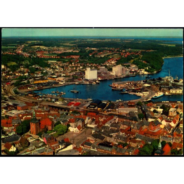 Svendborg Luftfoto - O.P.O. 6740 - Brugt