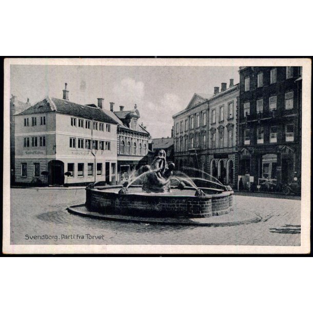 Svendborg - Parti fra Torvet - Stender S. 272 - Ubrugt