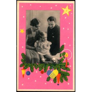 Kronprins Frederik - Ingrid - Prinsesse Margrethe -  JCO 14650 - Ubrugt