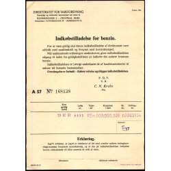 Direktoratet for Varerforsyning - Indkbstelladelse for Benzin