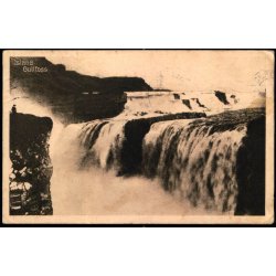 Island - Gullfoss - Hj�lp til D�vstumme u/n - Brugt