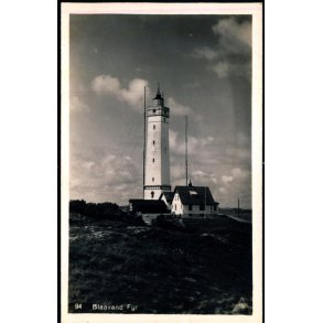 Blaavand Fyr - Fotokort Pors 94 - Ubrugt