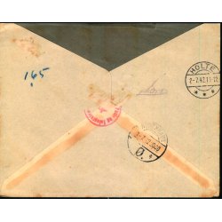 Rekomanderet - Expresss - Censurbrev fra Sverige  29 - 6 - 42 - Til Holte