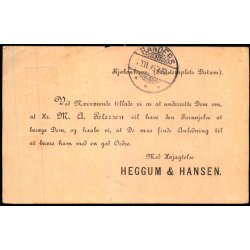 Heggum &amp; Hansen - Kbh. - u/n - Brugt 