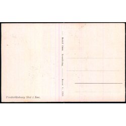 Frederiksborg Slot i Sne - Gldelig Jul - Slotskirken - Rudolf Olsen 12830 - Ubrugt