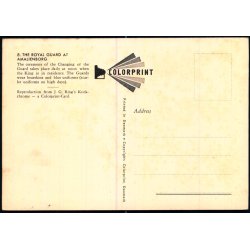 Kbenhavn - Den Kongelige Livgarde  - Colorprint u/n - Ubrugt