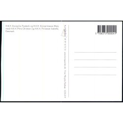Kronprinsefamilien - Kortgrden KON 019 - Ubrugt