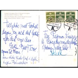 Udsigt fra Kongens Have til Kronprinsessegade - Bymuseet u/n - Brugt