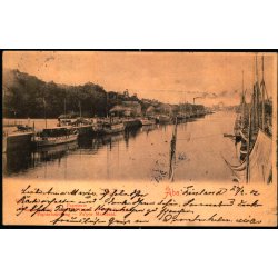 Fran Finland i Ramme - Postkort 3 - 3 - 02 - Til Hamburg - Frimrke mangler !