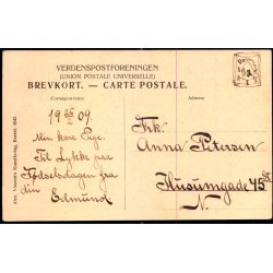 Glyptoteket - Postanvisning - Alex Vincent 4045 - Ubrugt