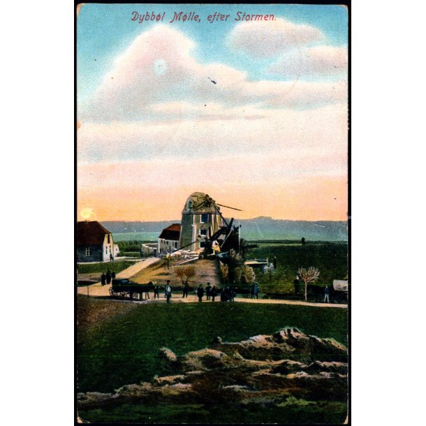 Dybb�l-M�lle efter Stormen - C.C. Biehl u/n - Brugt