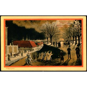 C. Bayer - Rosenborg-Mllens Brand (Vinteren 1850 ) Alex Vincent 292/30