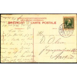 Varde - Udsigt fra J�rnbanebroen - C. St. 3138 - Brugt