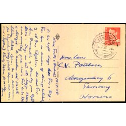 Haderslev - Pr�stegade med Domkirken - Rudolf Olsen 5159 - Brugt