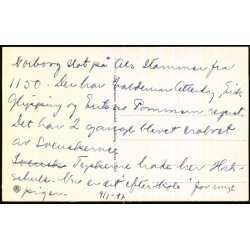 Nordborg Slot - Carl Andersen 75262 - Ubrugt