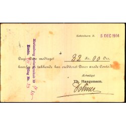 Th. Haagensen  - Kbh.S  - u/n - Brugt.