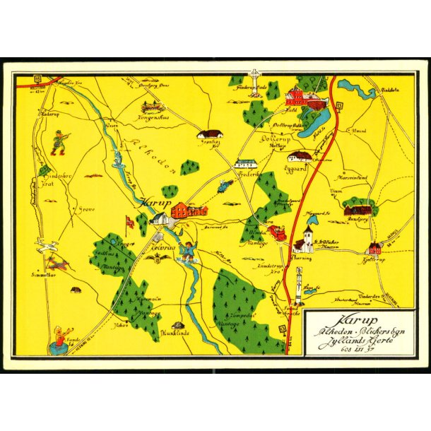Karup - Turistforeningen u/n - Ubrugt