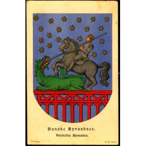 Holstebro Byvaaben - Danske Byvaabner  - Fritz Benzen 23 - Brugt