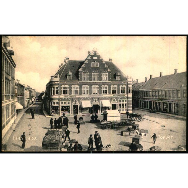 Holstebro - Torvet - C. St. 4072 - Ubrugt