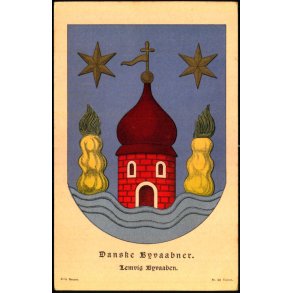 Danske Byvaabner - Lemvig Byvaaben - Fritz Benzen 30 - Ubrugt