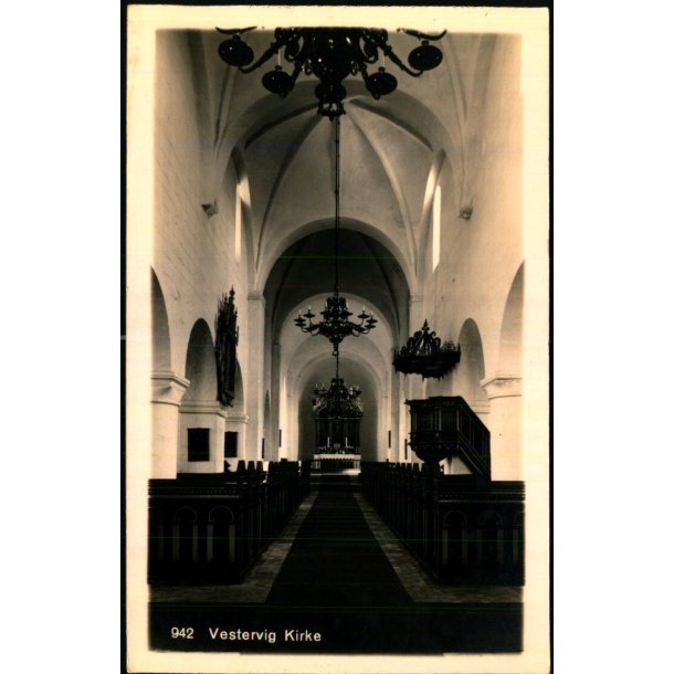 Vestervig Kirke - Fotokort 942 - Ubrugt