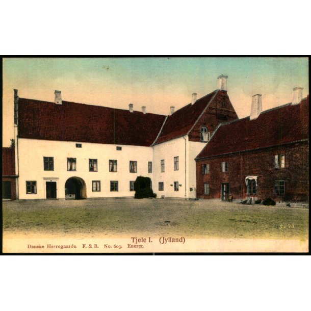 Tjele I (Jylland) - Danske Herregaarde F&B 603 - Ubrugt