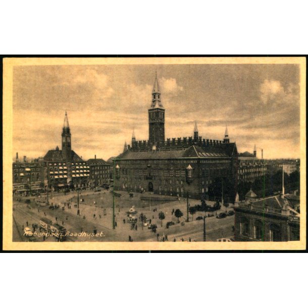 Kbenhavn -  Rdhuset - Rudolf Olsen 261 - Ubrugt