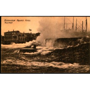 Bornholm - Hjers Hotel -  Allinge - Frits Srensens Bogh. 134