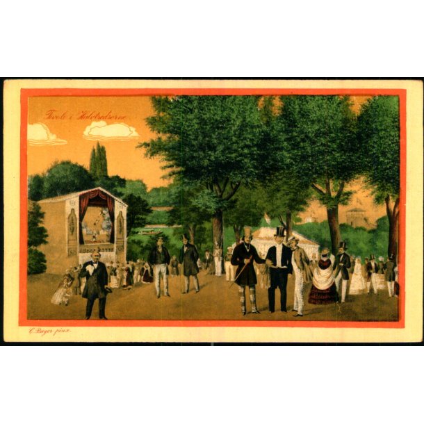 C. Bayer - Tivoli i Halvtredserne - Alex Vincent 292/37 - Ubrugt