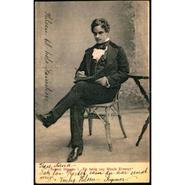 Robert Dinesen i En Fattig ung Mands Eventyr - Alex Vincent 1015 - Brugt