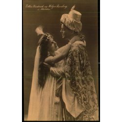 Ellen Diedrich og Holger Reenberg I Aladdin - P.H. 1888 - Brugt