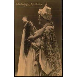 Ellen Diedrich og Holger Reenberg I Aladdin - P.H. 1888 - Brugt