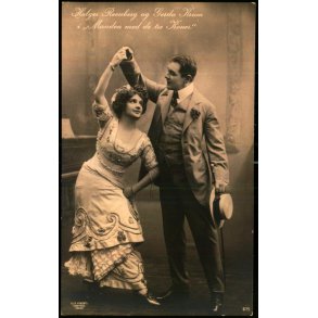 Holger Reenberg og Gerda Krum I Manden med de tre Koner - Alex Vincent 675 - Ubrugt