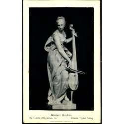 Ny Carlsberg Glyptotek 24  - Barrias : Musiken - Vilhelm Trydes Forlag u/n