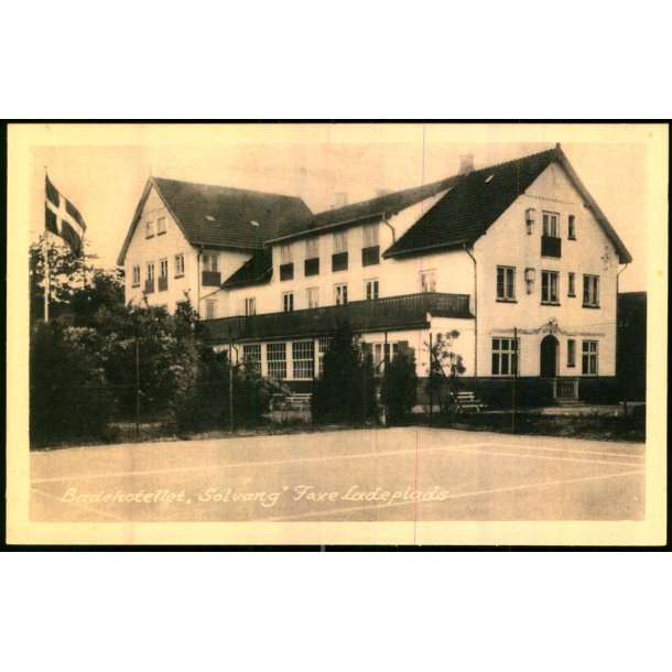 Badehotellet "Solvang" - Fakse Ladeplads - u/n - Ubrugt